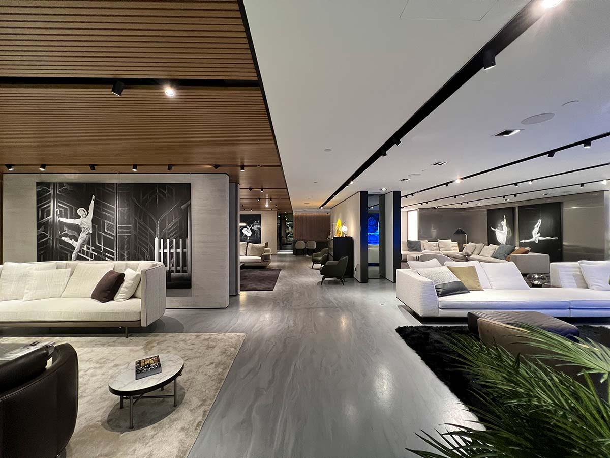 Minotti flagship store by Andante, Hong Kong