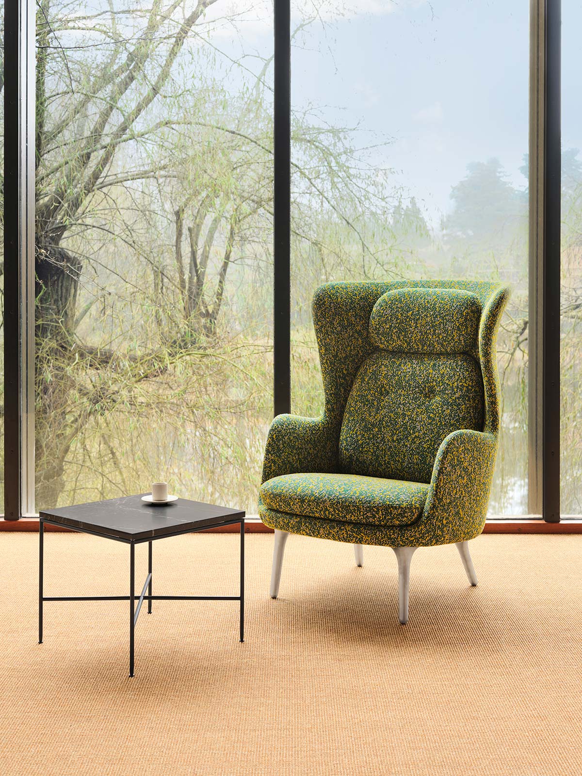Ro™ by Fritz Hansen with Atom fabric by Kvadrat, Design Jaime Hayon