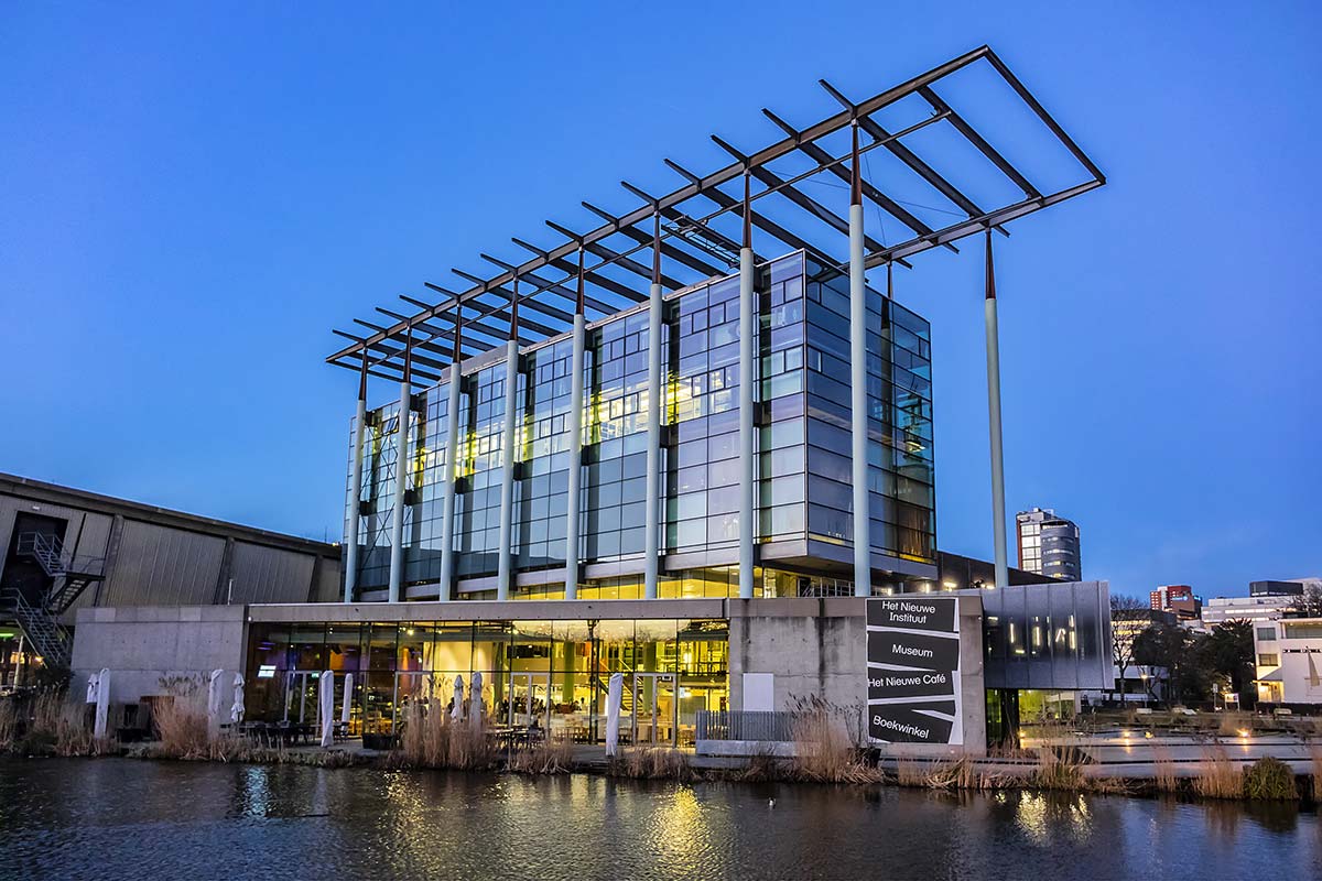 Het Nieuwe Instituut, Rotterdam, Netherland - Photo © Kiev.Victor