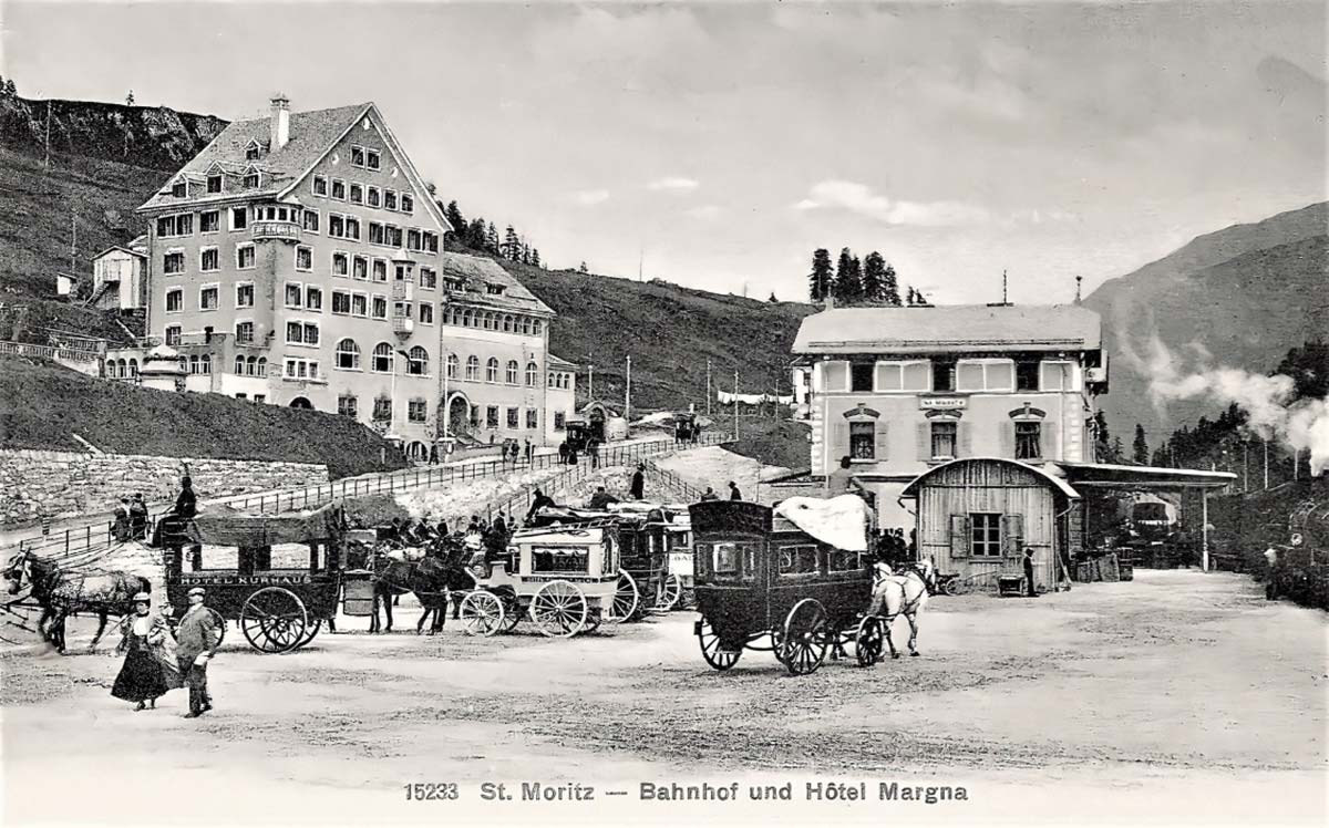 Hotel Margna, St. Moritz, 1909