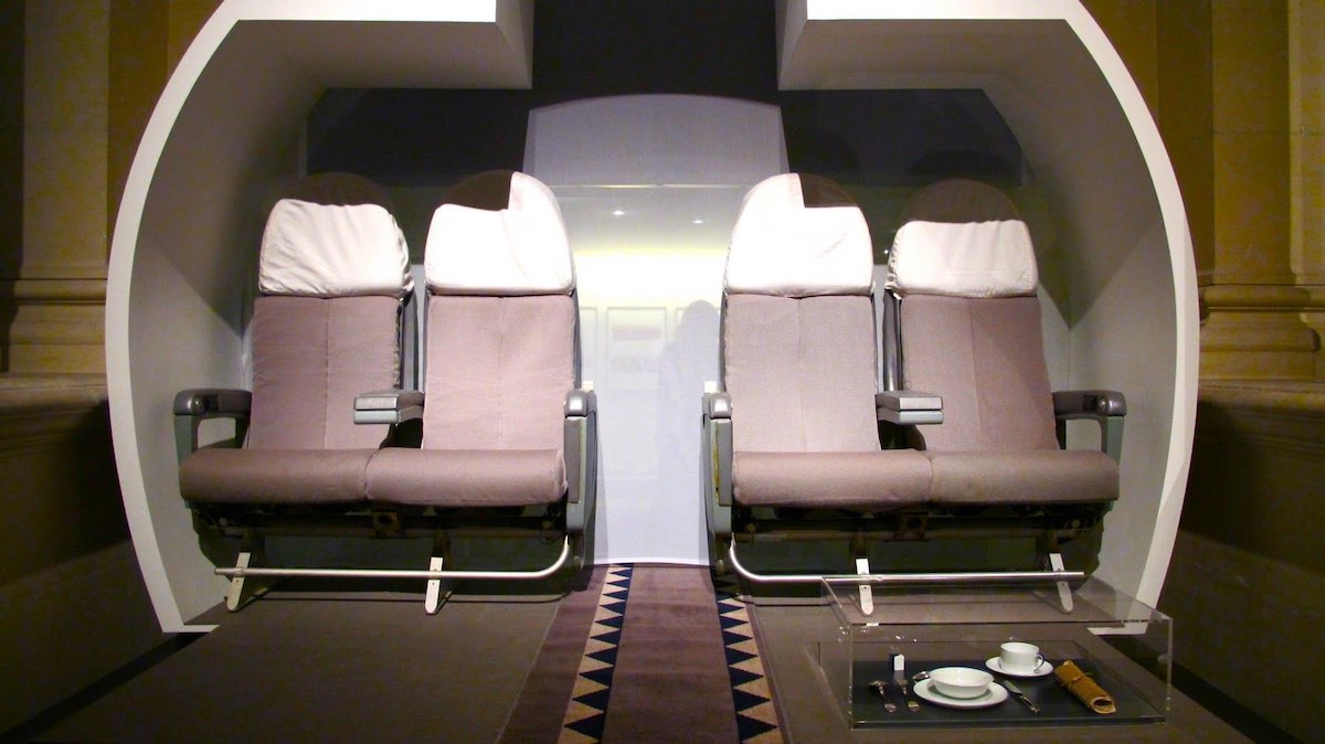 Concorde interior by Andrée Putman