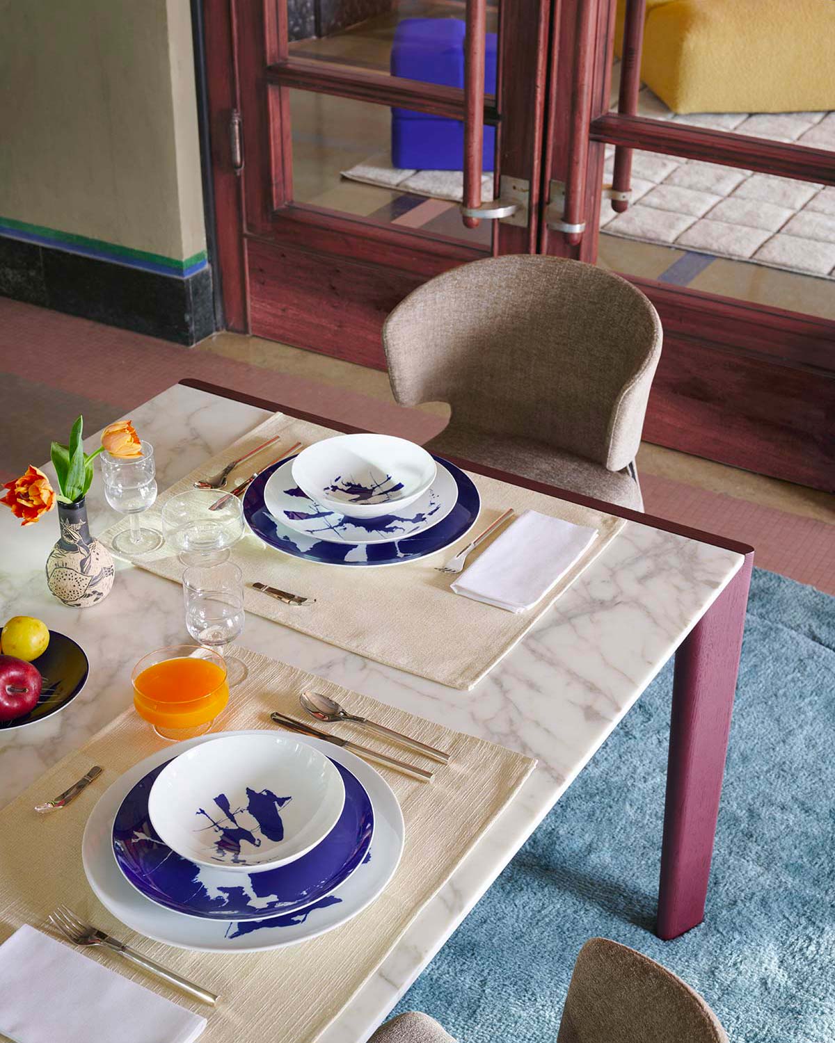 Le Monde de Charlotte Perriand by Cassina & Ginori 1735 - Photo © Valentina Sommariva