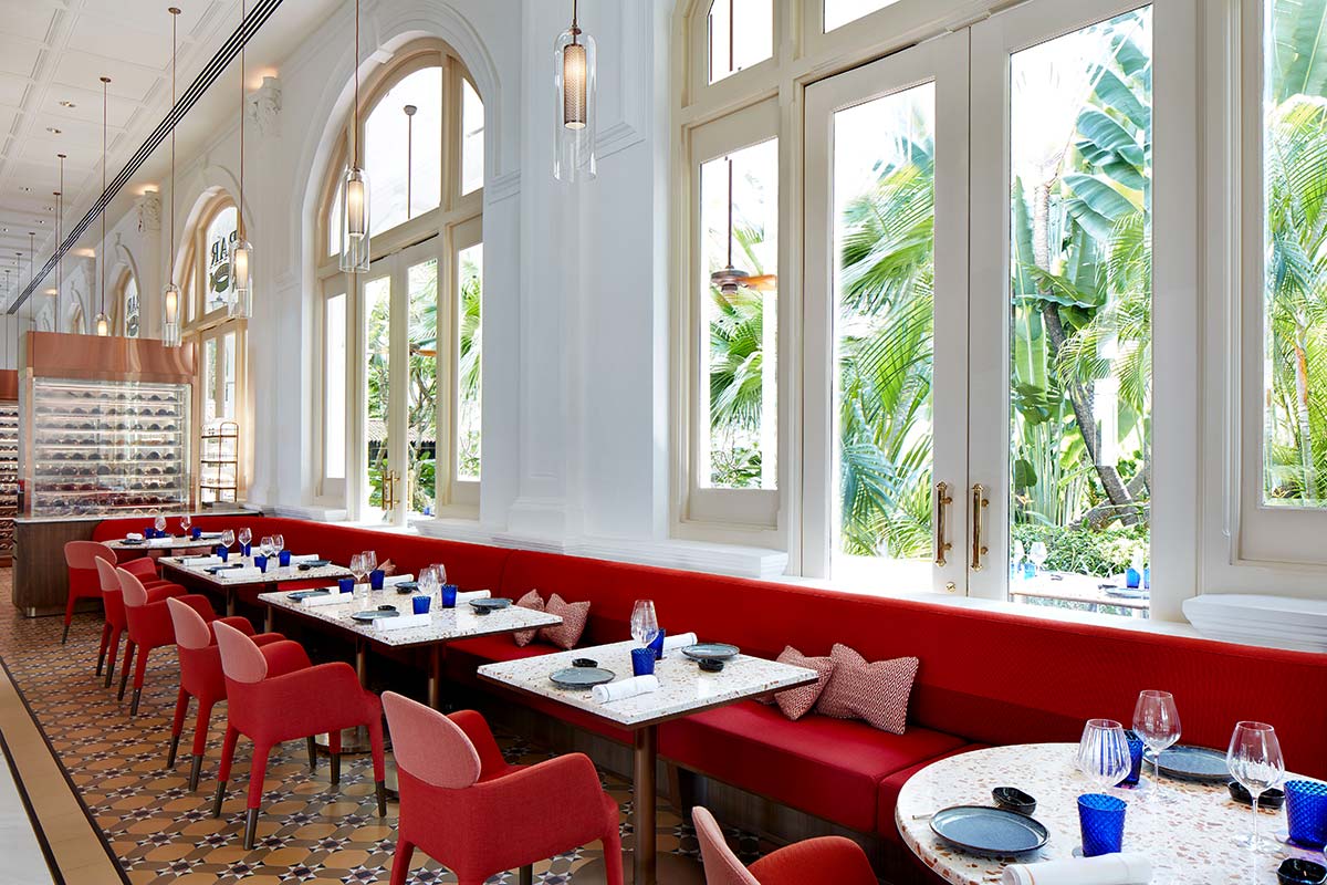 Colonial style, Mediterranean flavor