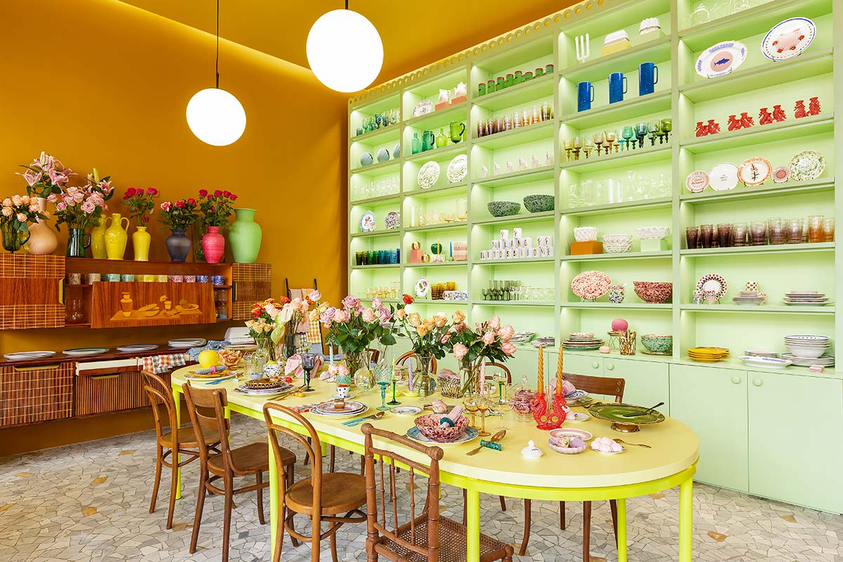 Bitossi showroom, Milan - Photo © Pietra Studio