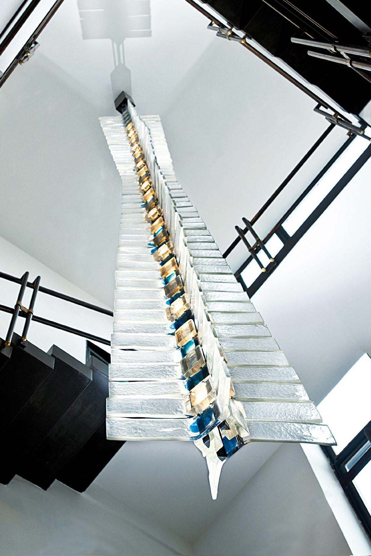 Tazebao by Venini, design Ludovico Diaz de Santillana