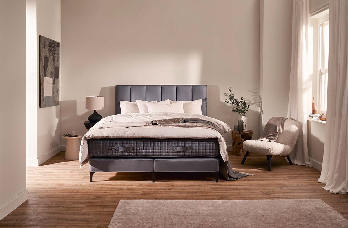Nordic-Anthracite & Sublime Superb by Vispring