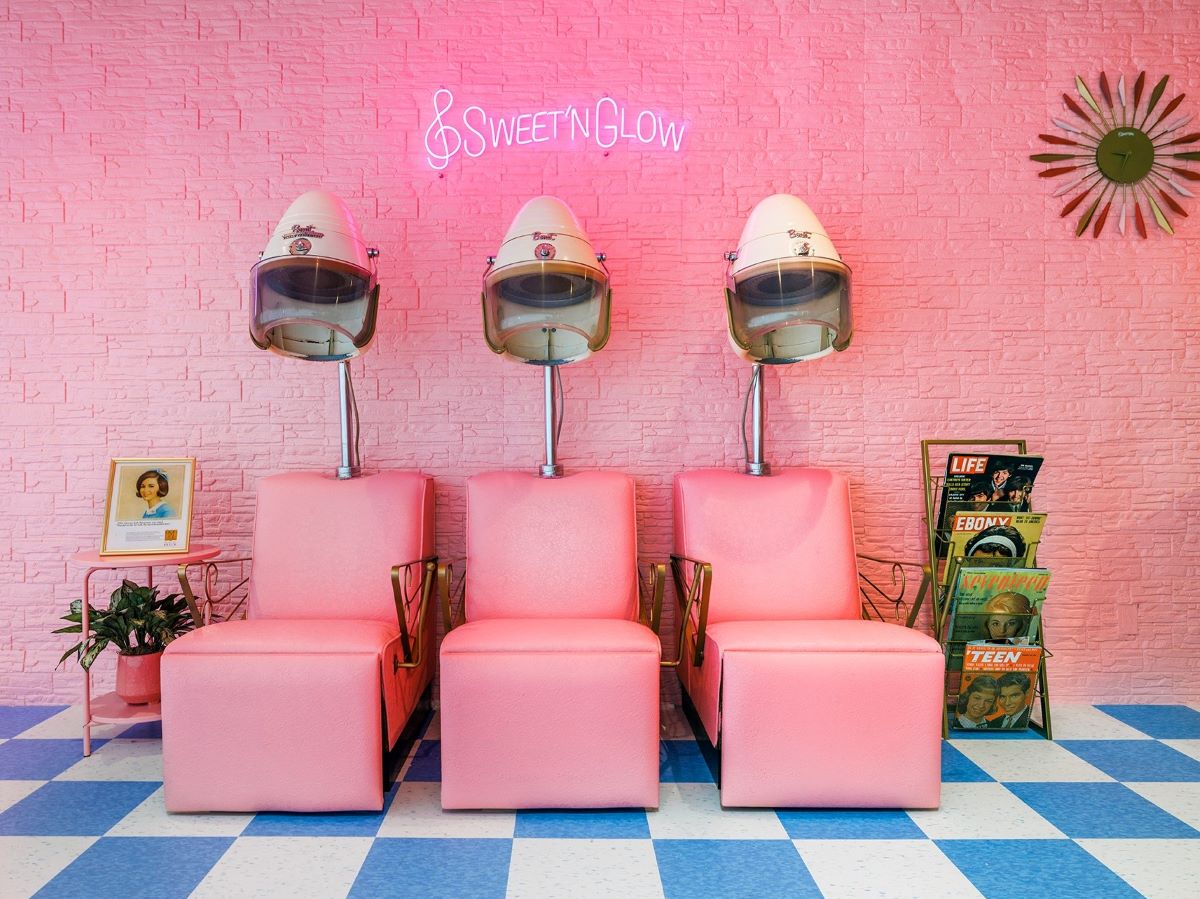 Retro look for the pop-up of TWA Hotel