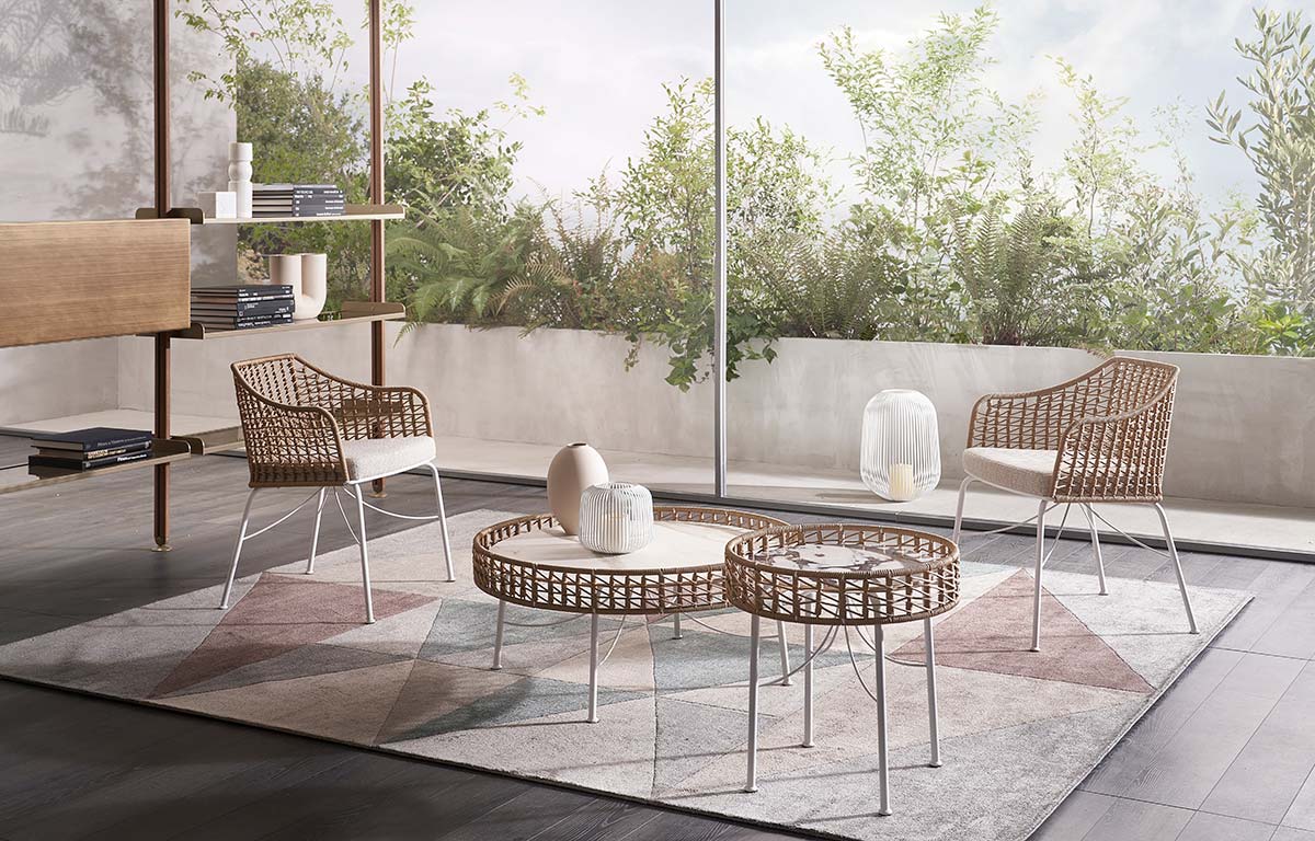 Soleil, la nuova collezione In & Out di Riflessi, per la casa e l’hospitality