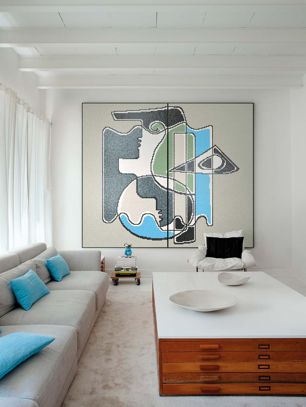 Erato by Bisazza, design Vincent Darré - Photo © Montse Garriga Grau