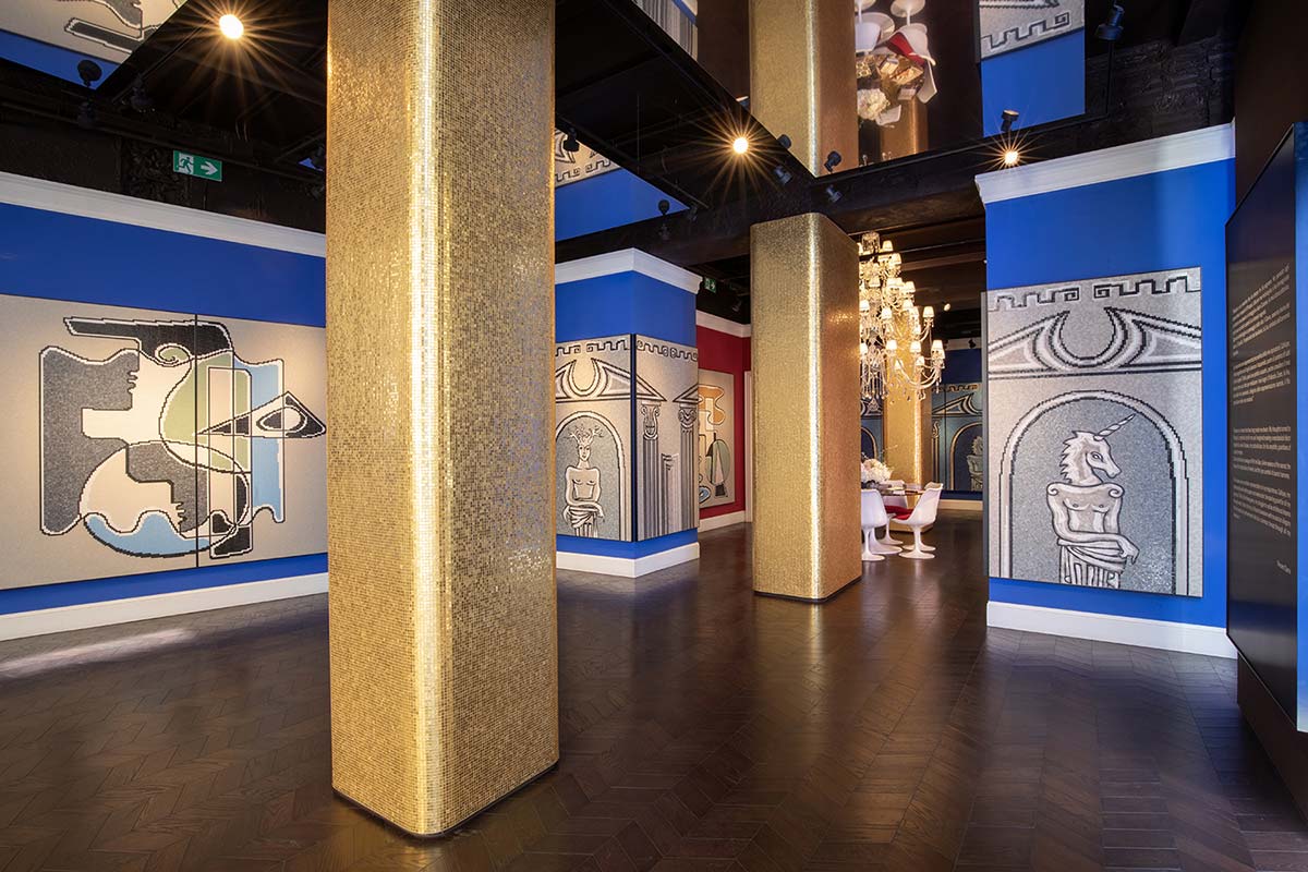 Vincent Darré collection by Bisazza, Milano Design Week 2023 - Photo © Marco Garofalo