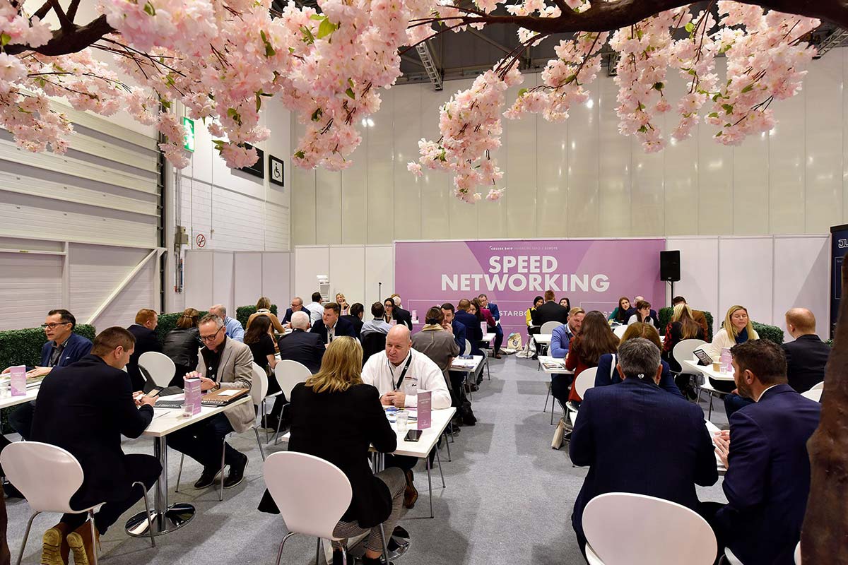 Speed Networking, Cruise Ship Interiors Design Expo Europe 2022