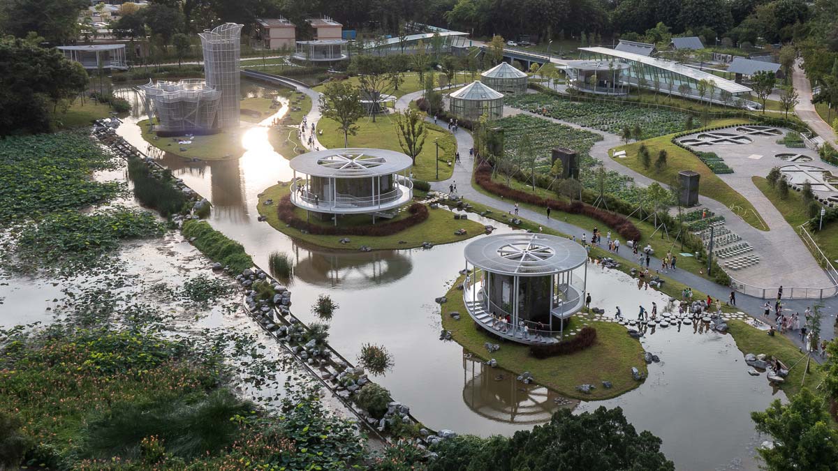 Landscape Design for Honghu Park Water Purification Station