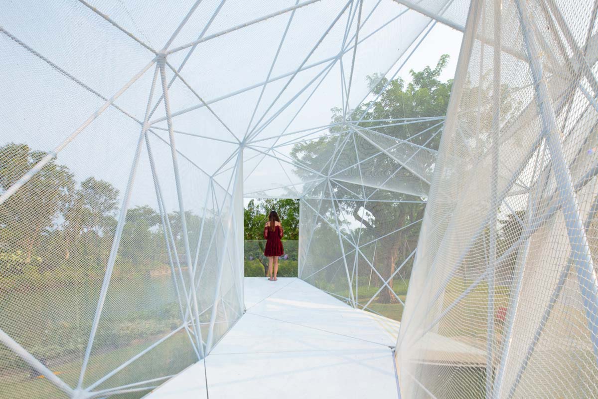 AirMesh Pavilion, Singapore - Photo © Courtesy by AirMesh Pavilion