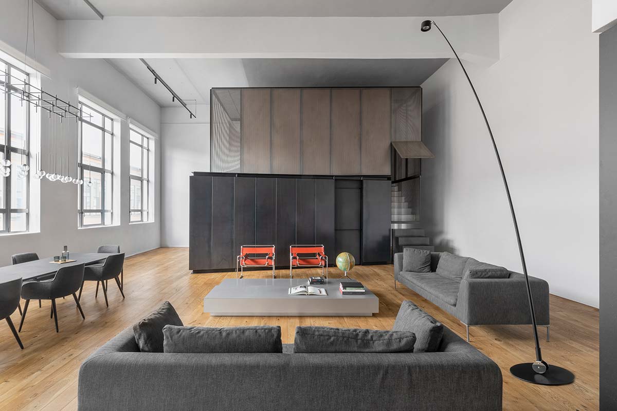 An architectural oasis