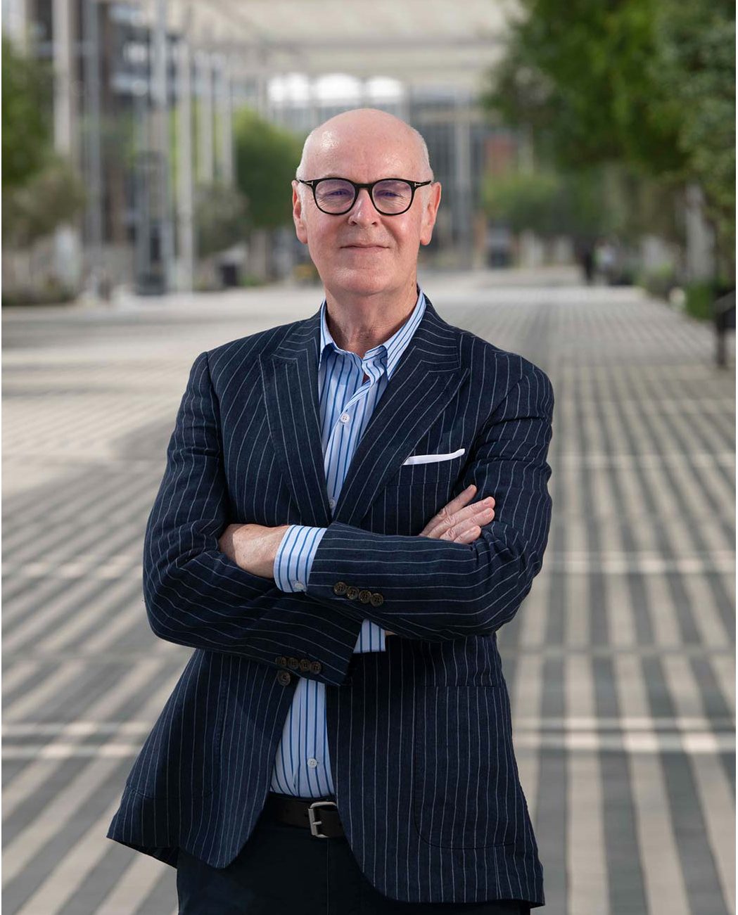 Anthony Bastic AM, co-curator of Dhai Dubai