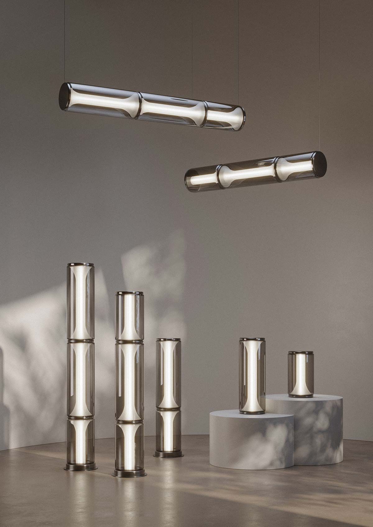 Miles by Lasvit, design Yabu Pushelberg