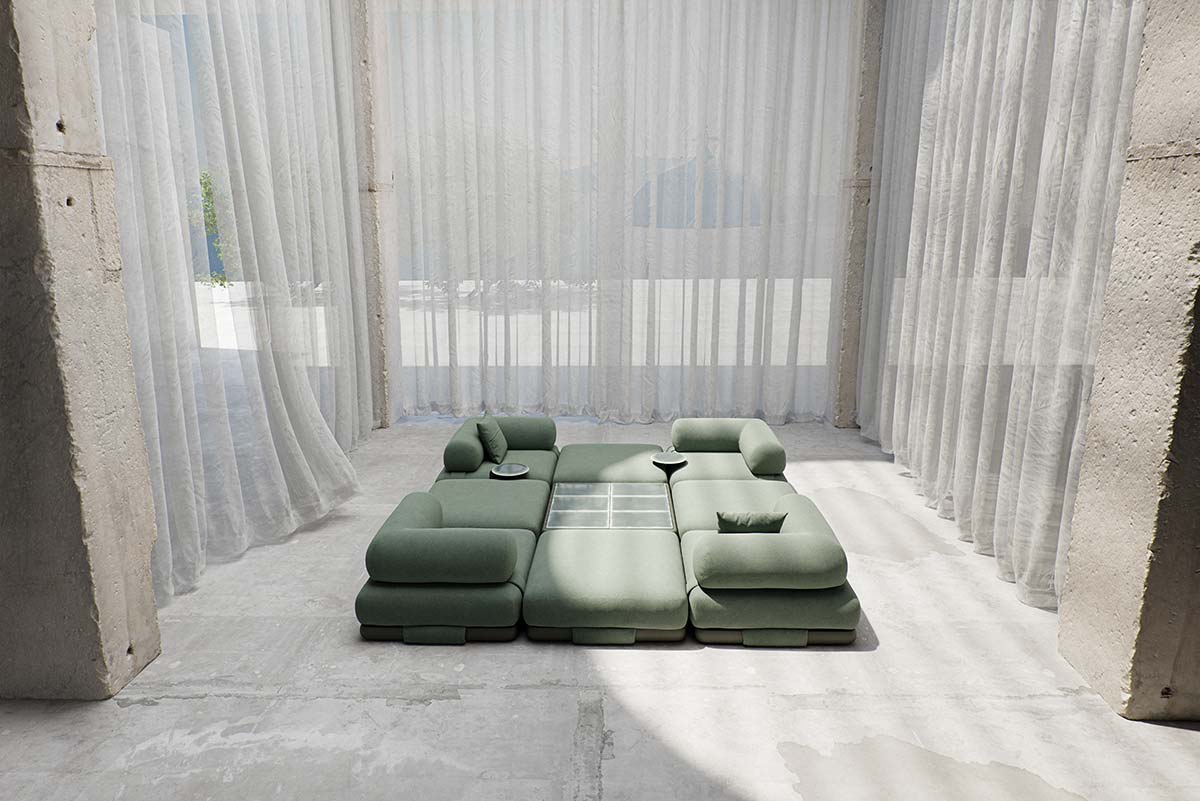 Reinvented Arabian salons