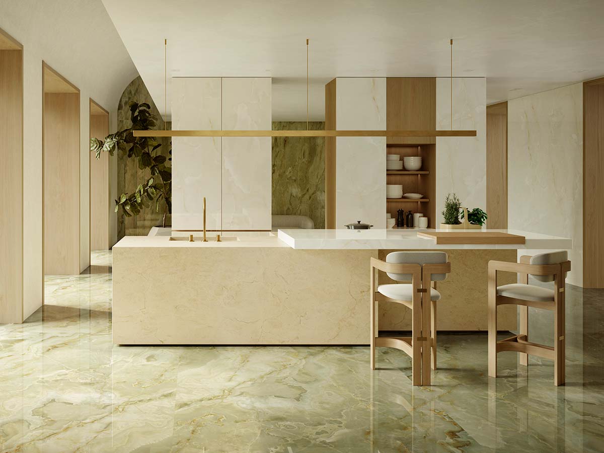 Marazzi: extra-ordinary textures in the kitchen… and beyond