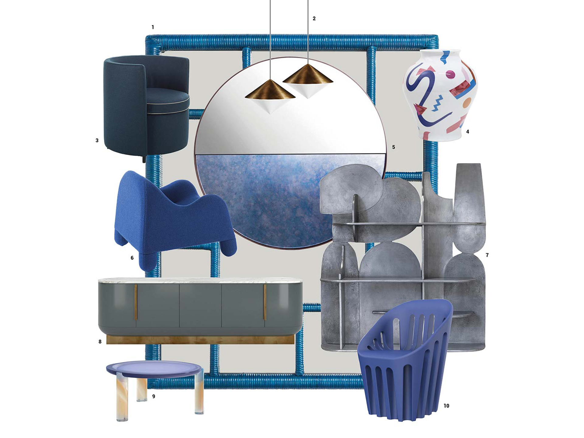 Moodboard - True Blue