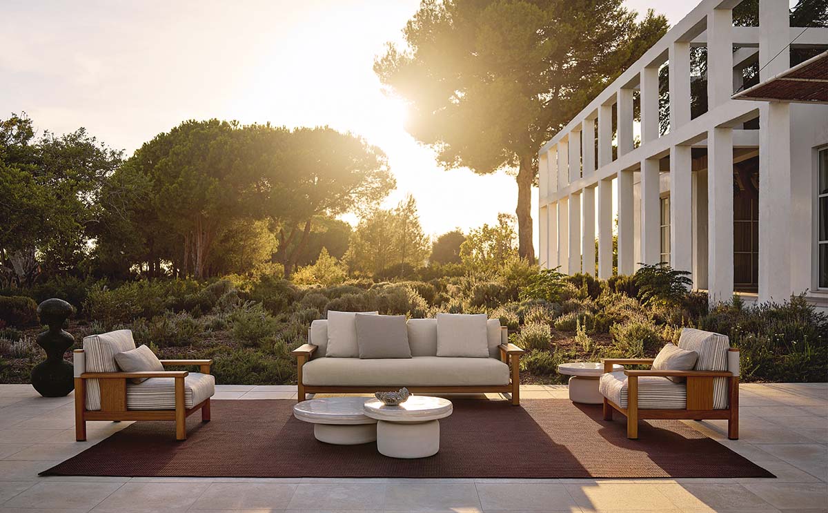 Poliform’s outdoor line debuts on the American market