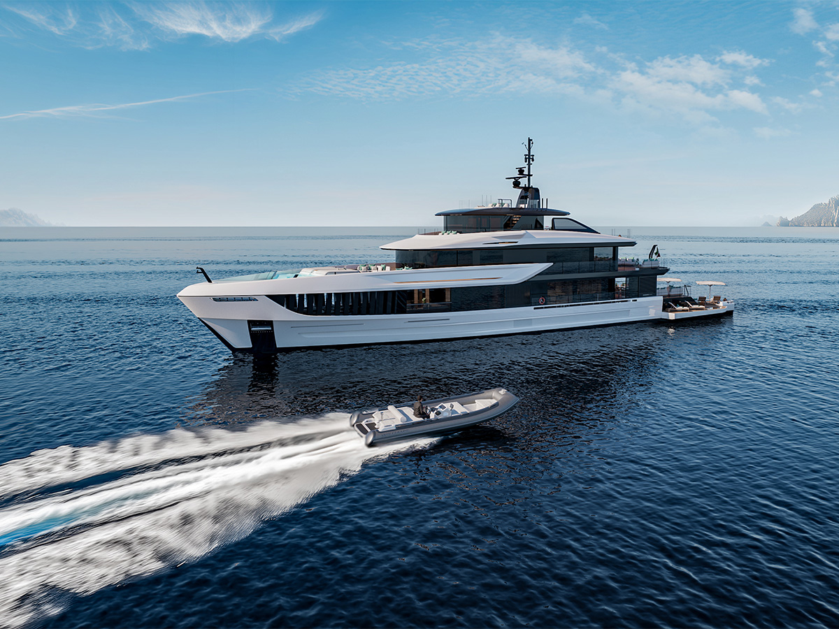 Like a super yacht, but under 500 GT