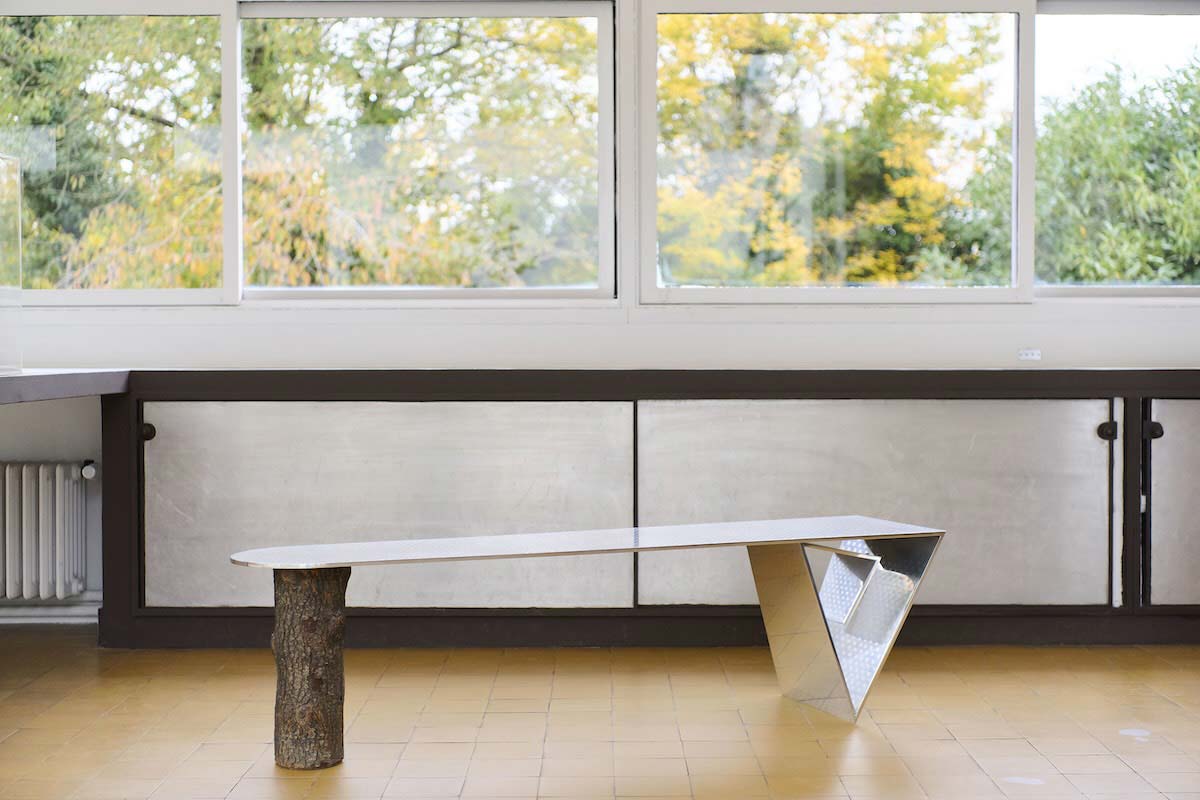 banc et table basse, design Olivier-Gagnère