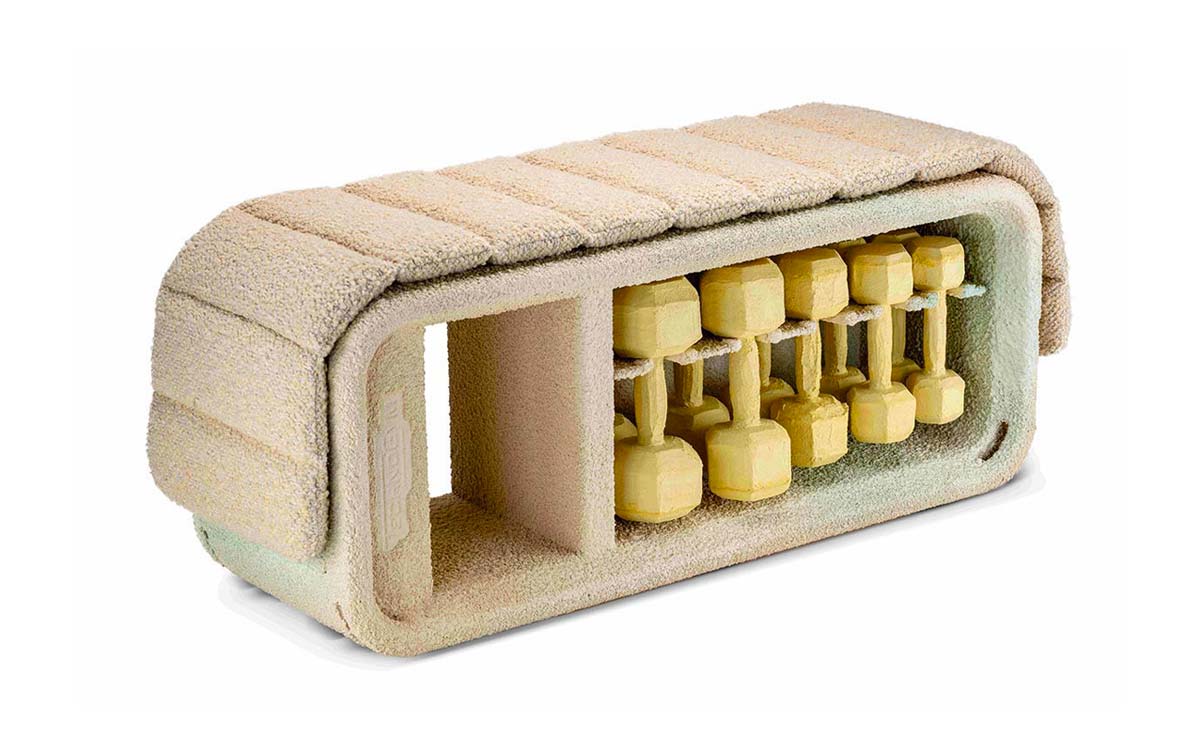 Technogym bench by Technogym, design Patricia Urquiola
