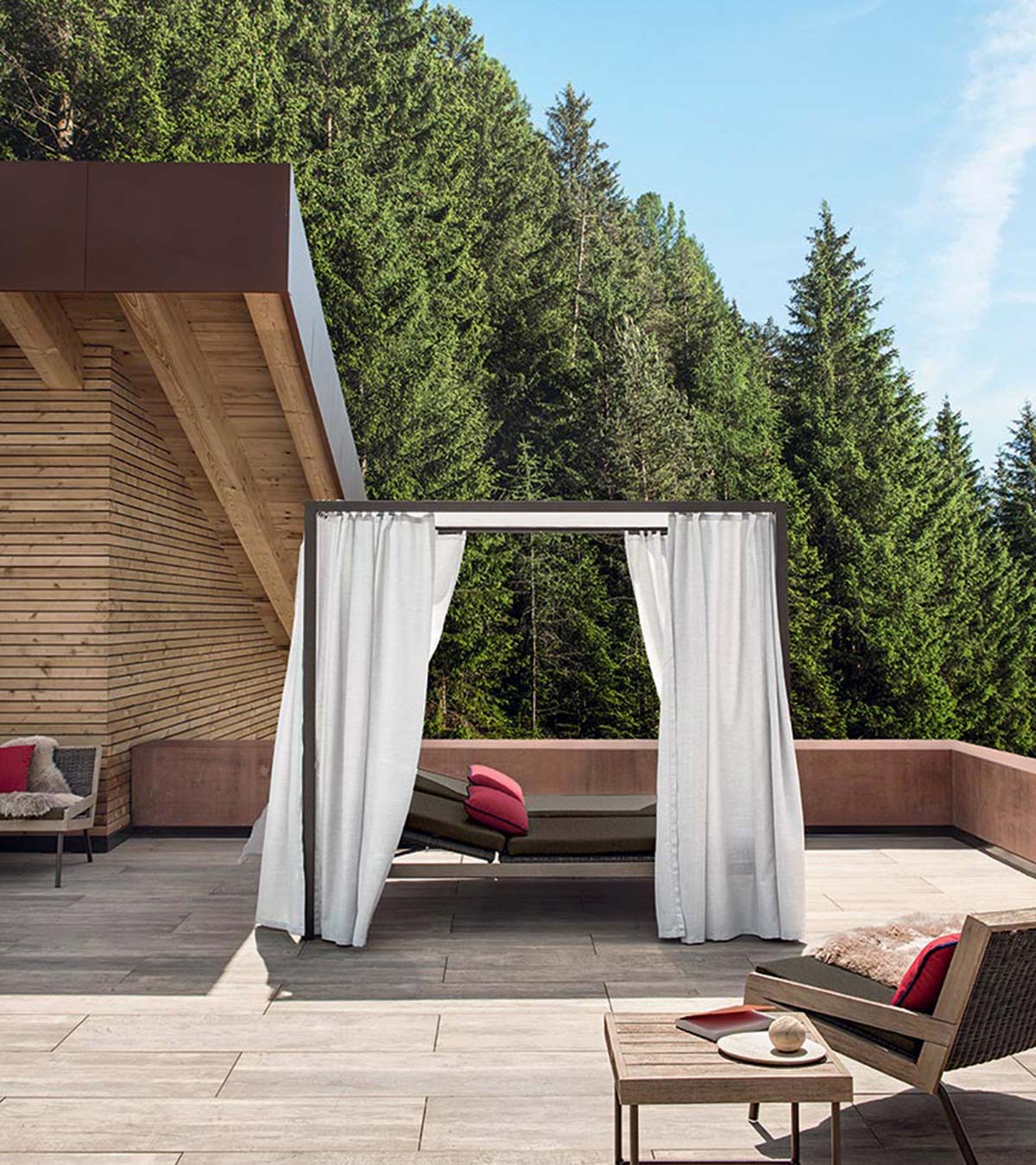 Allaperto Mountain / Etwick by Ethimo, design Matteo Thun & Antonio Rodriguez