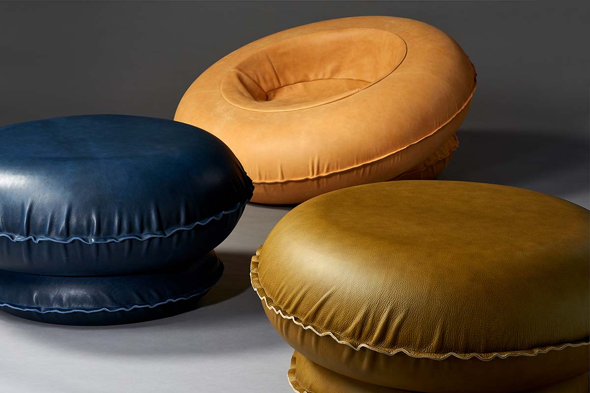Inflatable Leather, design Satomi Minoshima - Photo © Pierre Castignola