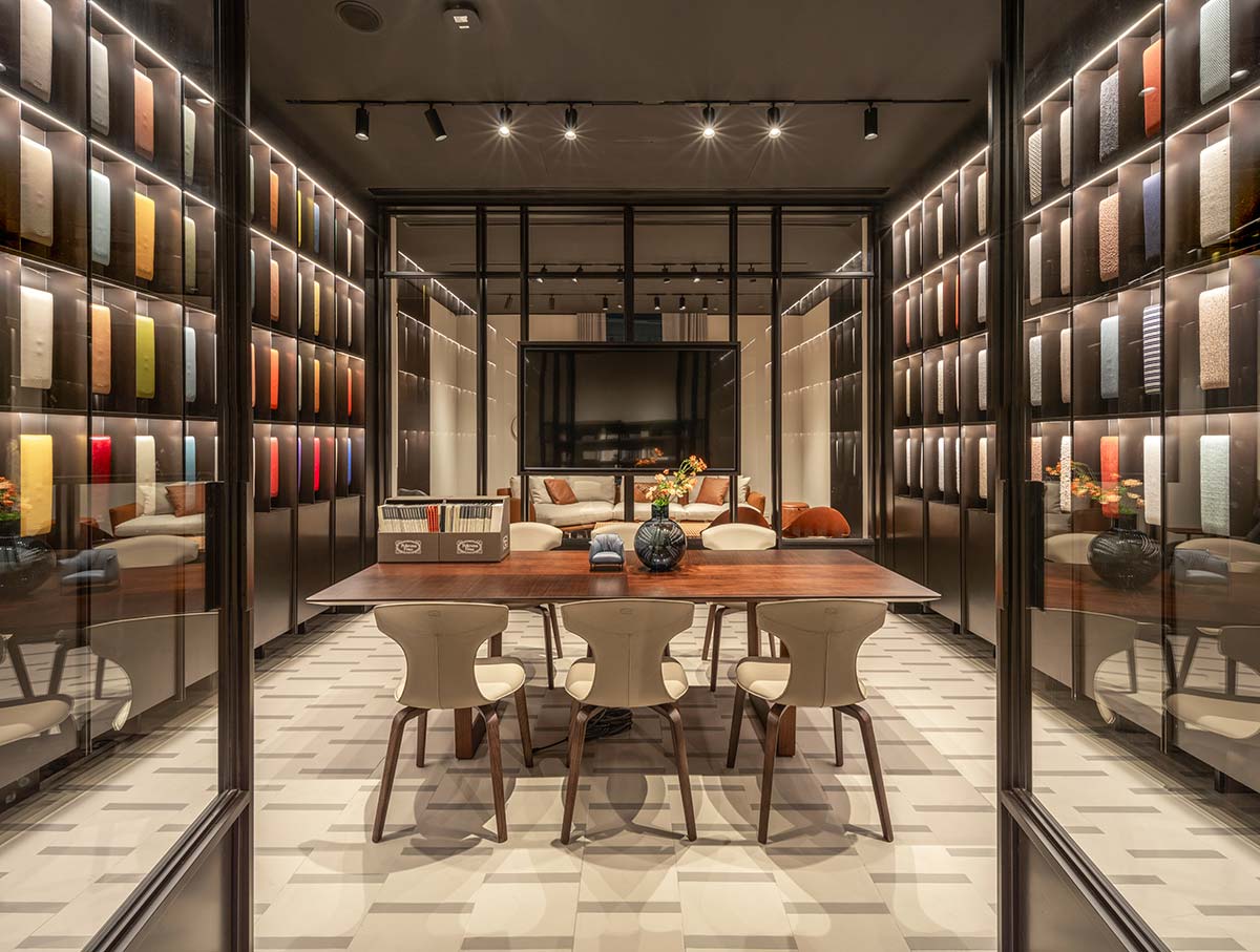 Poltrona Frau monobrand store, Bangkok, Thailand