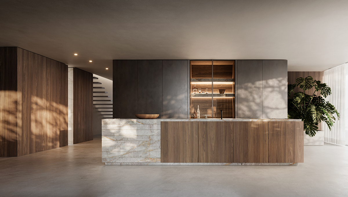 The kitchen becomes Art