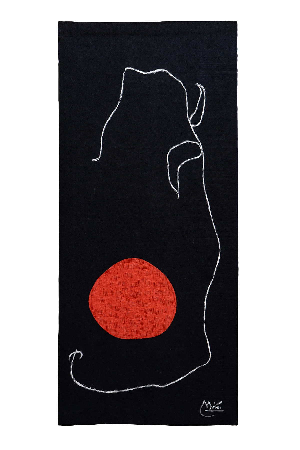 Composition N°2 by Mobilier National & Ateliers Pinton, design Joan Miró