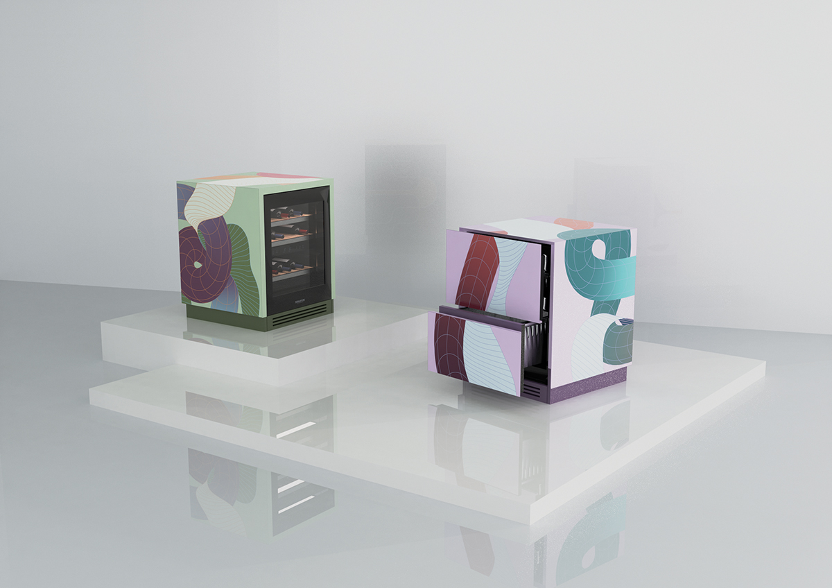 DUAL CODE capsule collection by Signature Kitchen Suite, design Elena Salmistraro