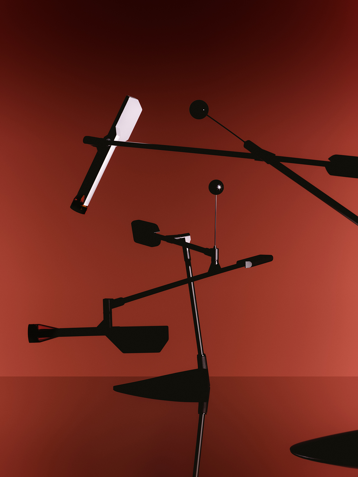 Halley by Stilnovo, design Richard Sapper - Photo © Mattia Balsamini, Art Director Russo Sgarbossa