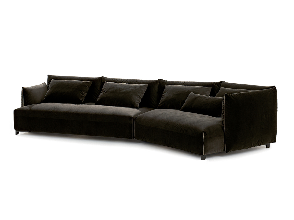 Joan sofa by Poliform, design Jean Marie Massaud