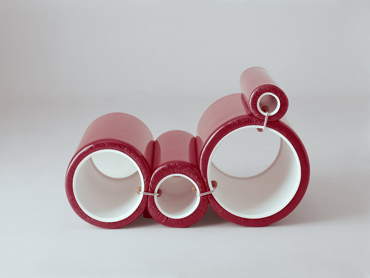 Tube Chair armchair by Flexform, design Joe Colombo