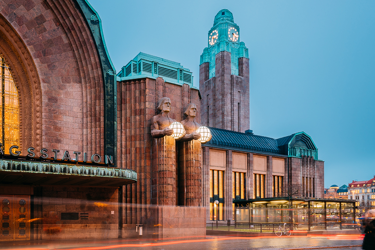 Central Railway Station, Helsinki - Photo © George Trumpeter