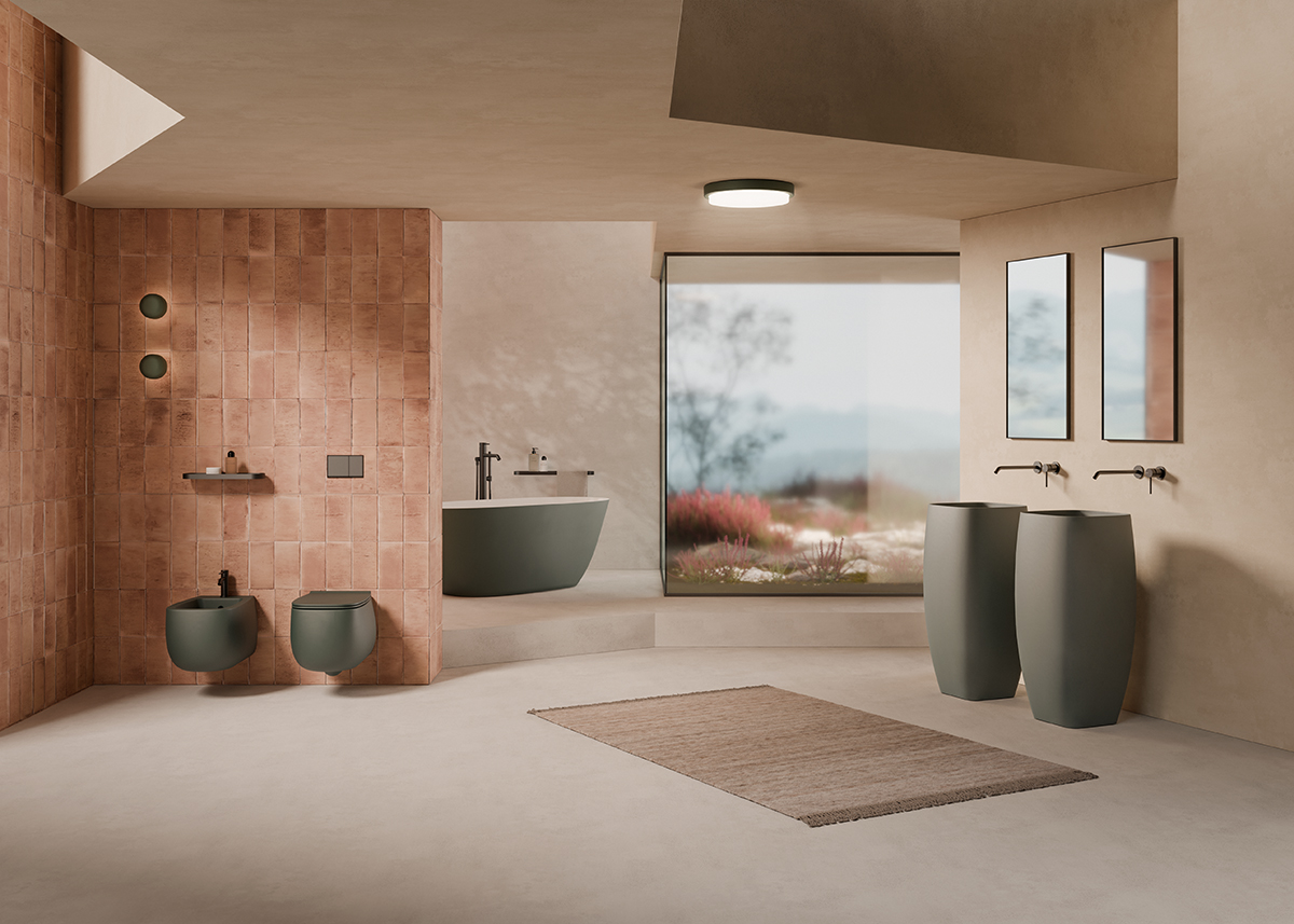 The shape of value: Alice Ceramica signs the Executive Spa Hotel in Fiorano Modenese, Italy