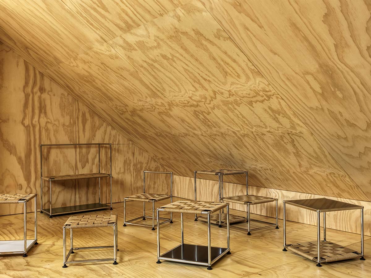 Woven Structures by USM Modular Furniture, design Henry Julier