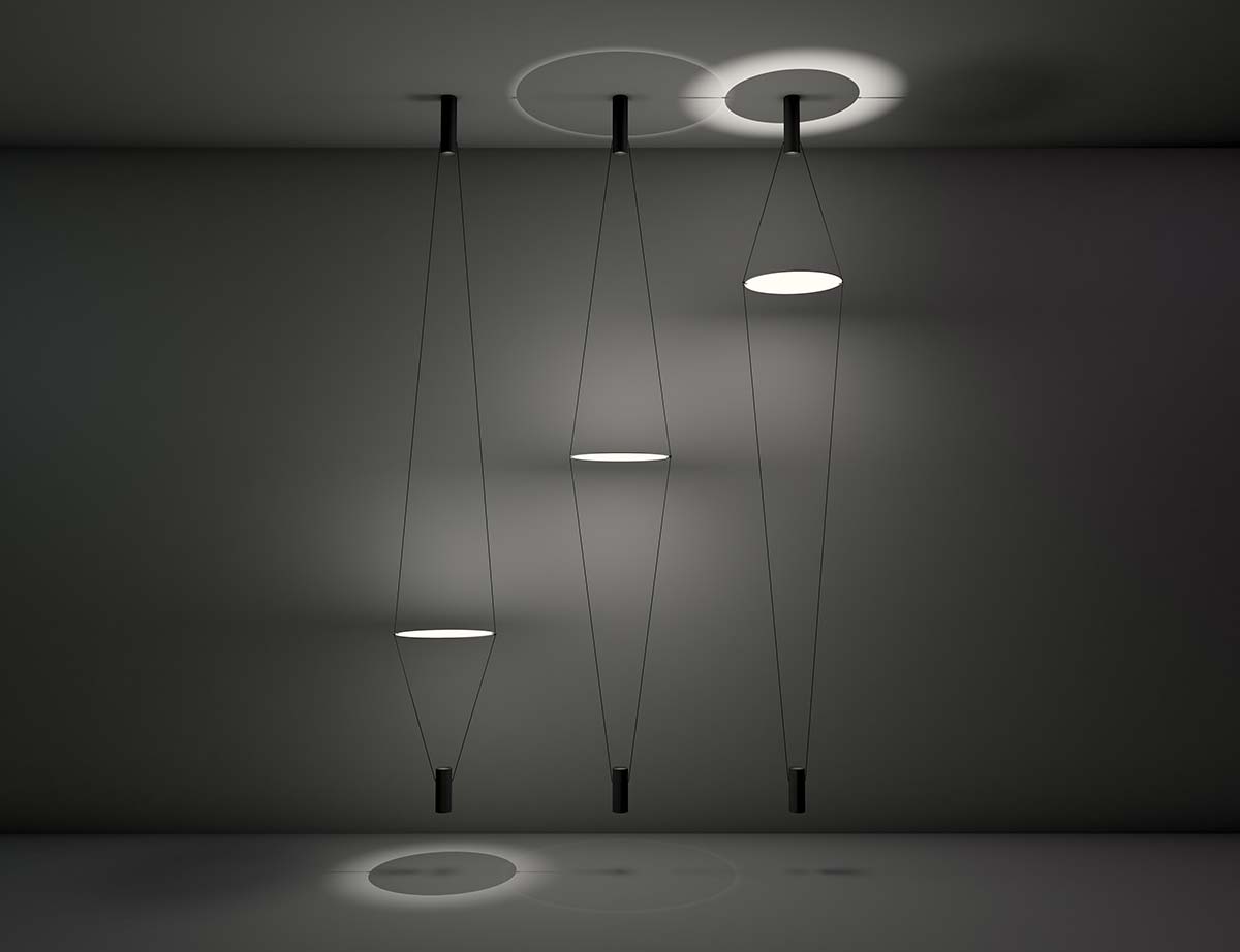 Coassiale by Martinelli Luce, design Vittorio Venezia