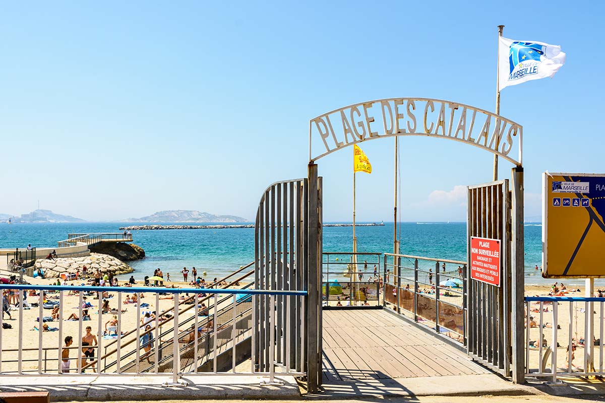 Spiaggia Les Catalans - Photo © olrat