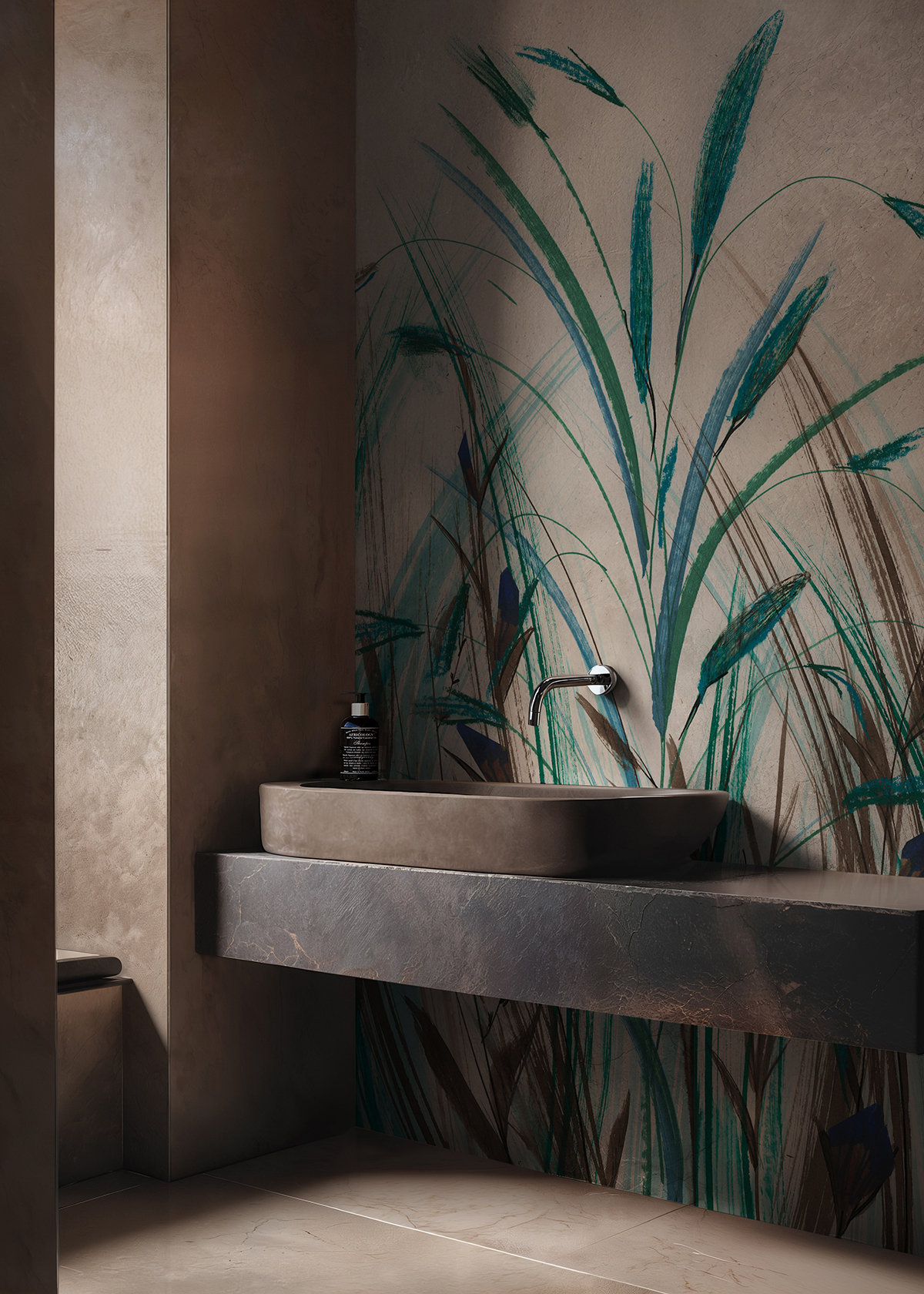 Arundo by Wall&decò, design Antonella Guidi