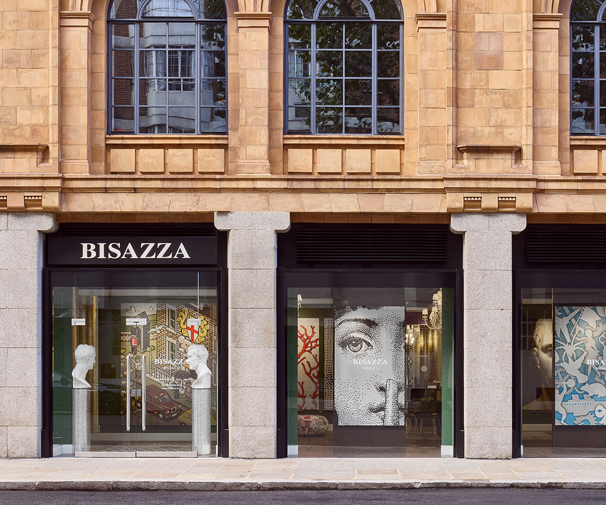 Bisazza flagship store, Sloane Avenue, Londra