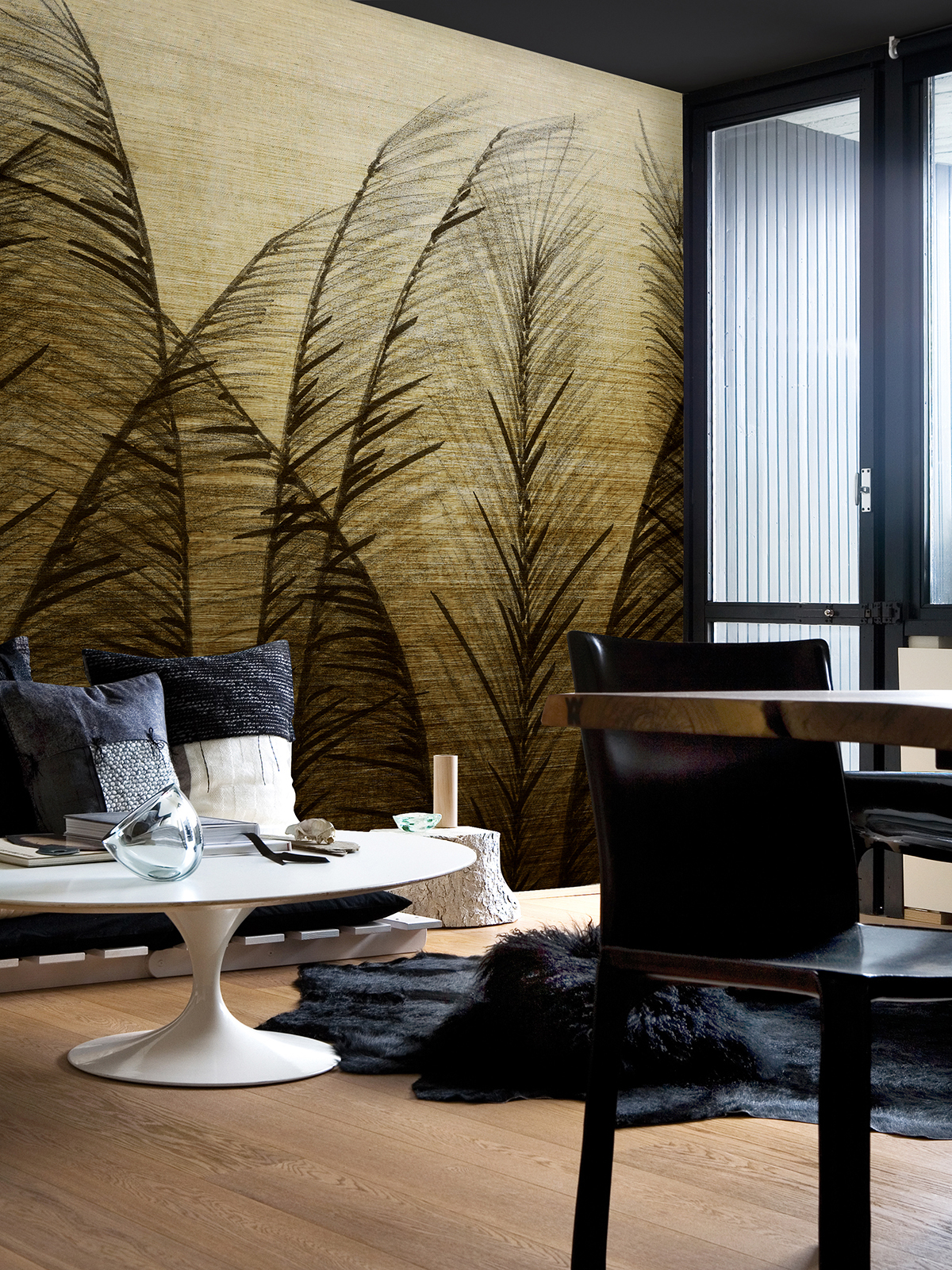 Golden wind by Wall&decò, design Ines Porrino