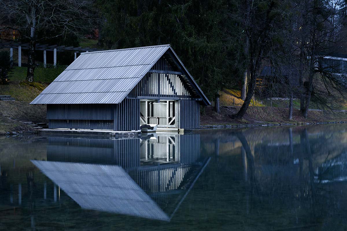 Boathouse Zaka, Lake Bled, Slovenia - Photo © Miran Kambic
