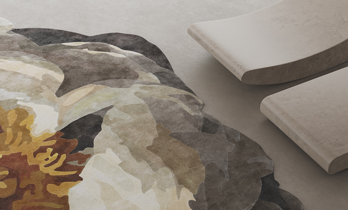 Floraison Douce, Fleur de Soie capsule collection by Sahrai, design Sybille de Margerie