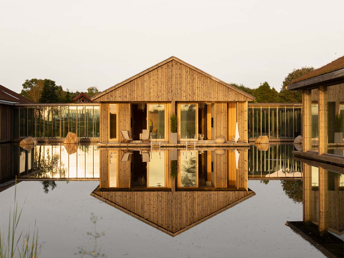 Embraced by nature, enhanced by architecture