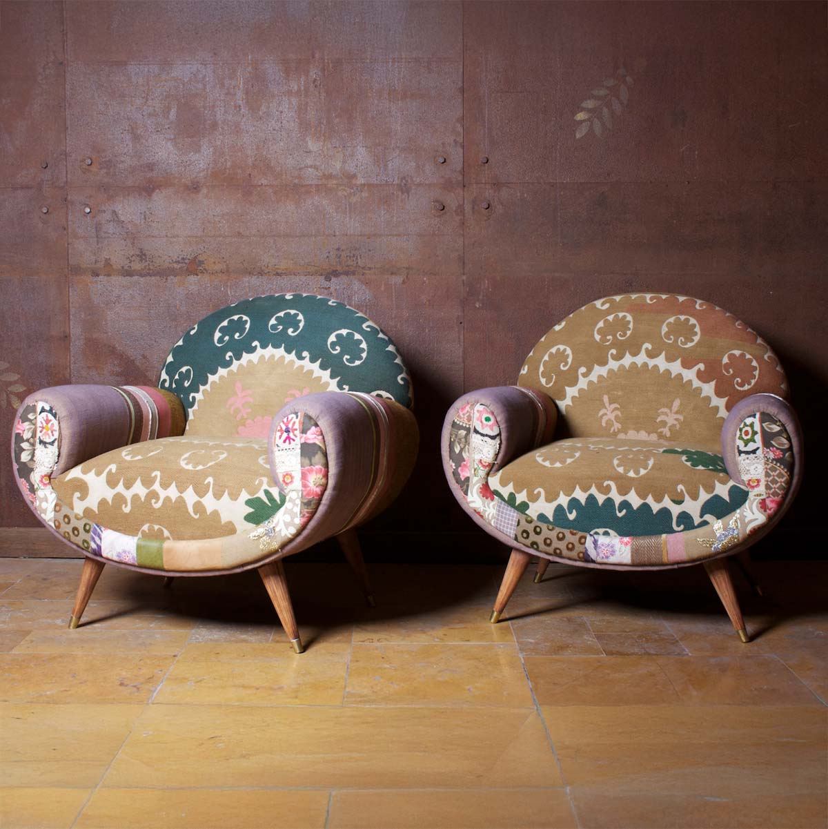 Armchairs, design Bokja