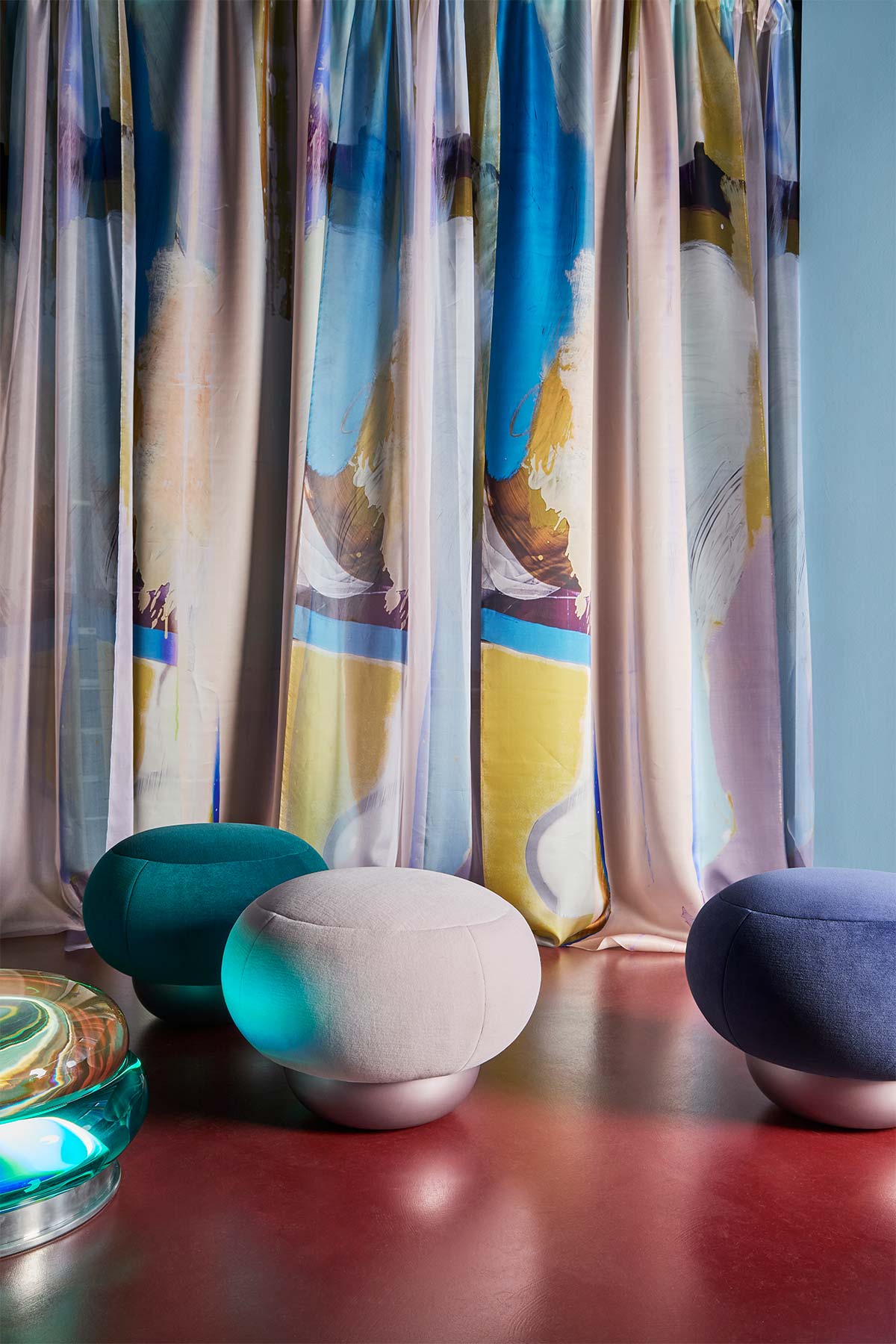 Puffed Pouf by Draga & Aurel x Nilufar - Photo © Riccardo Gasperoni
