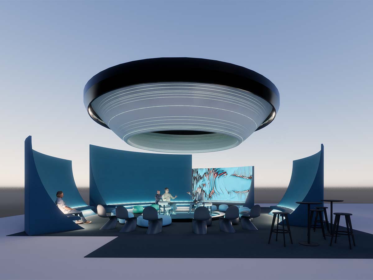 Design Talks Lounge by Gensler